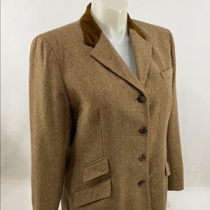 Vintage Ralph Lauren wool equestrian jacket